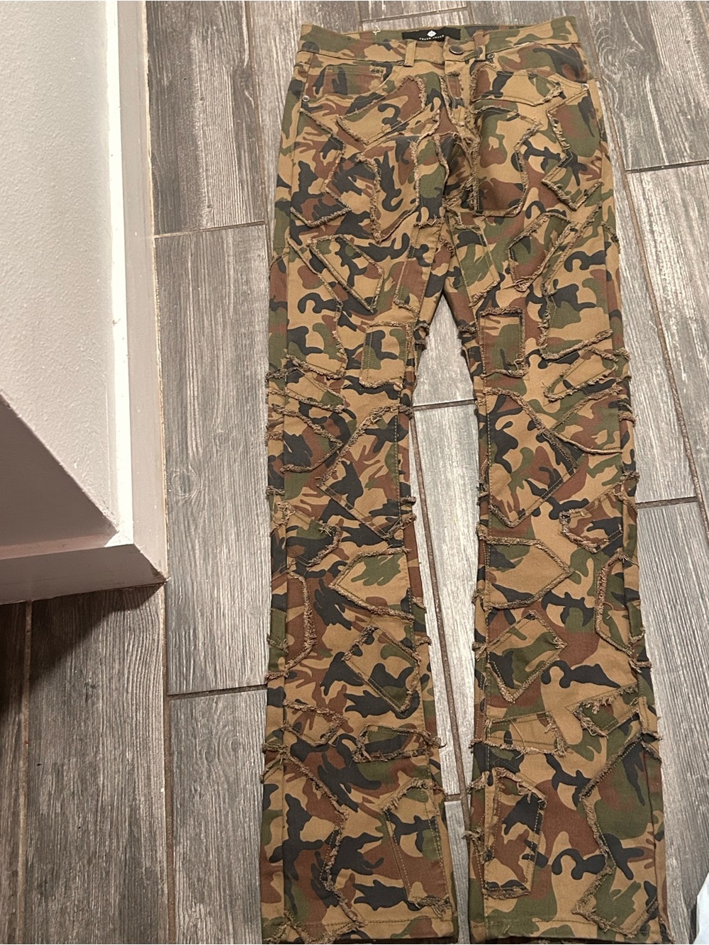 Camouflage Cargo Pants for Men - Green/Brown